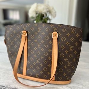 Authentic Louis Vuitton Monogram Babylon Bag, Purse - Neverfull Monogram Tote